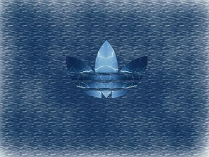 background, logo, Blue