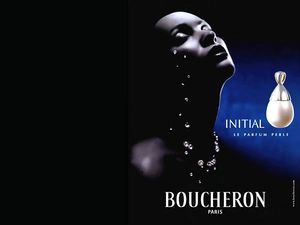Women, Boucheron, perfume, bowl, jewellery, initial
