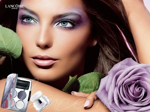 Women, cosmetics, Lancome, make-up