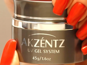 Akzentz, Red, Nails, cream