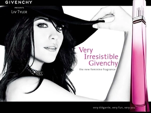 Liv Tyler, perfume, Givenchy
