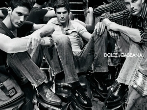 Jeans, men, Polo, trousers, Dolce And Gabbana, shirt, Boots