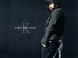 model, Calvina, Cleina, Jeans