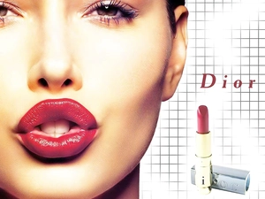 Dior, red hot, lipstick