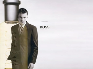 bowl, perfume, a man, suite, Hugo Boss