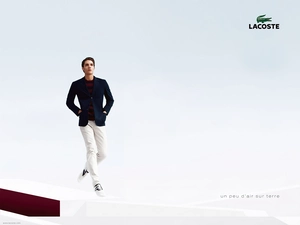 trousers, sweater, a man, Coat, Lacoste