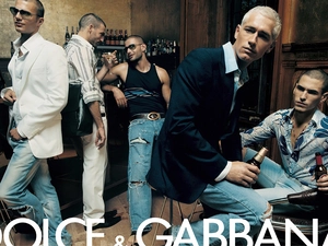 Jeans, Dolce And Gabbana, Coat, Bar, trousers, men
