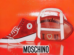 Moschino, ##, Red, Purse