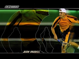 logo, Andy Roddick, Tennis player, Reebok