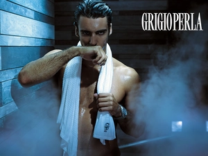 Giorgio Perla, sauna, Towel, a man