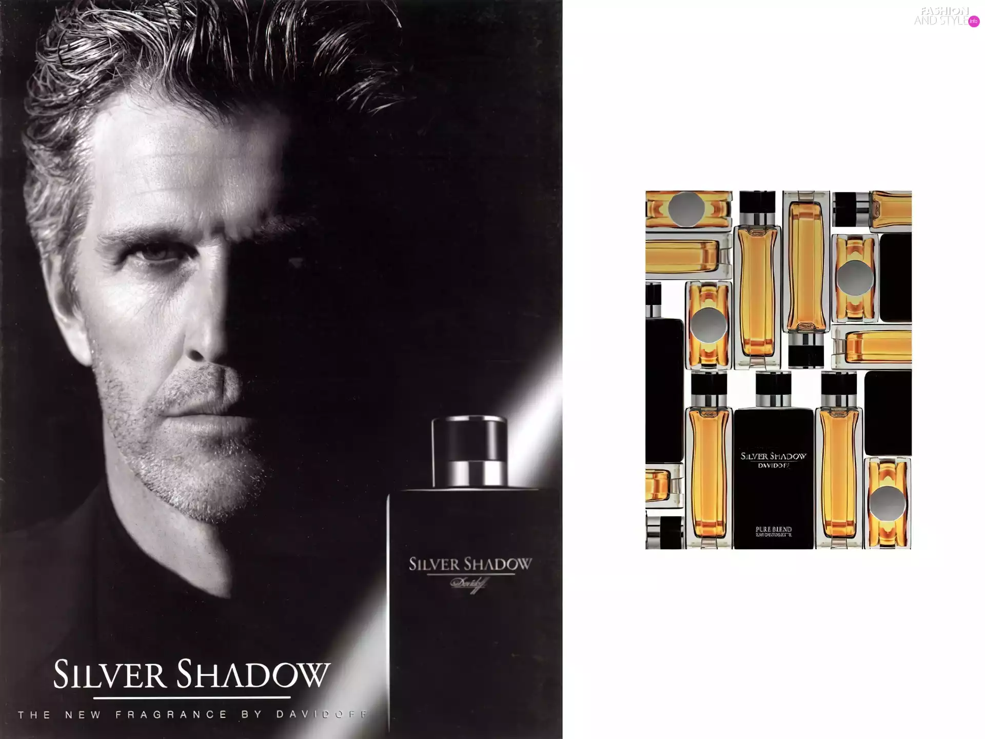 shadow, Davidoff, bowl, a man, perfume, silwer