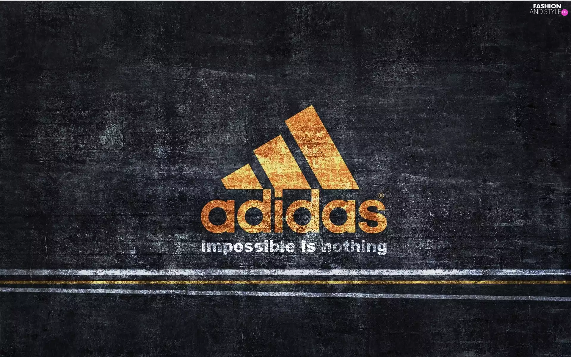 adidas, Yellow, logo