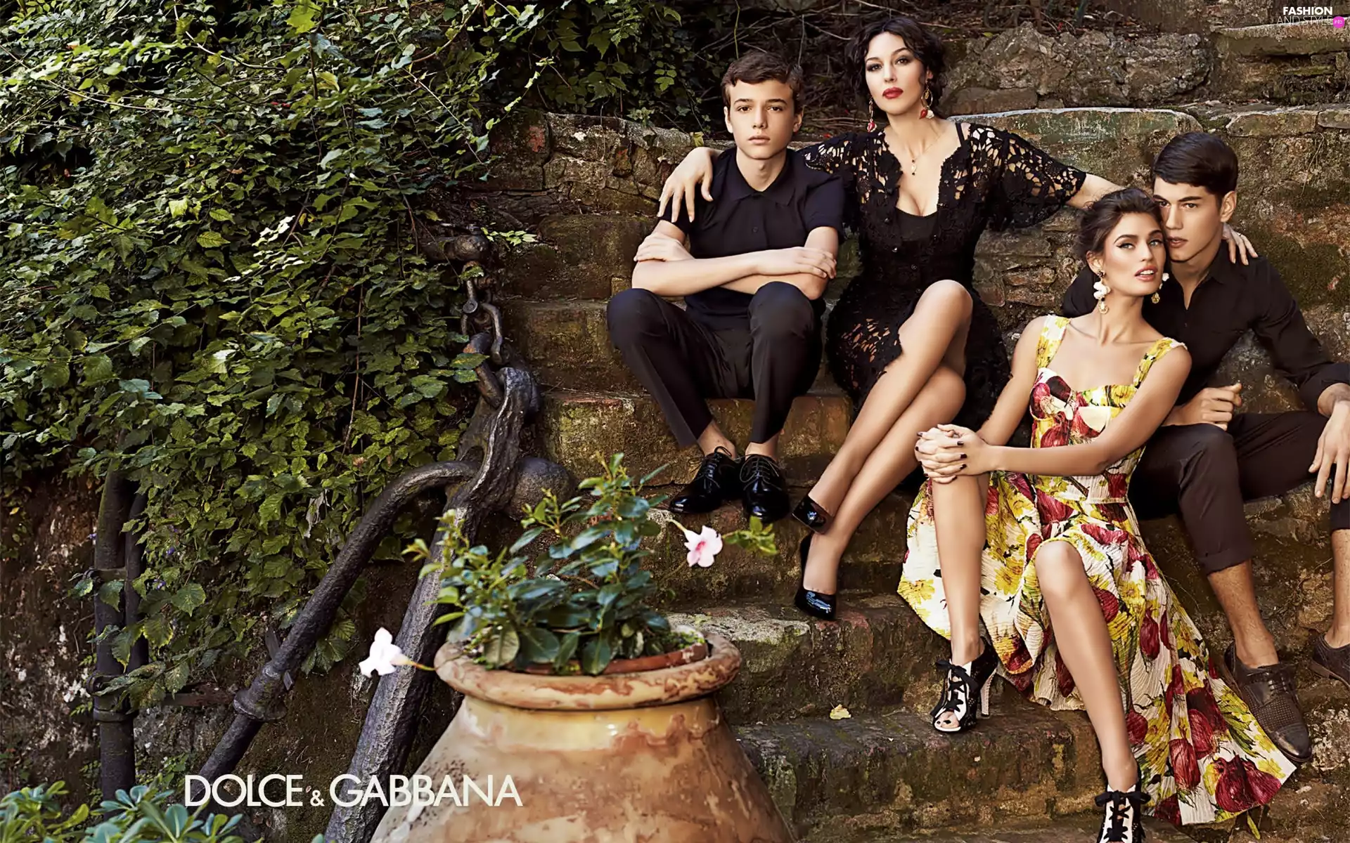 Bianca, mode, Monica, and Style, Dolce & Gabbana, Balti, Bellucci
