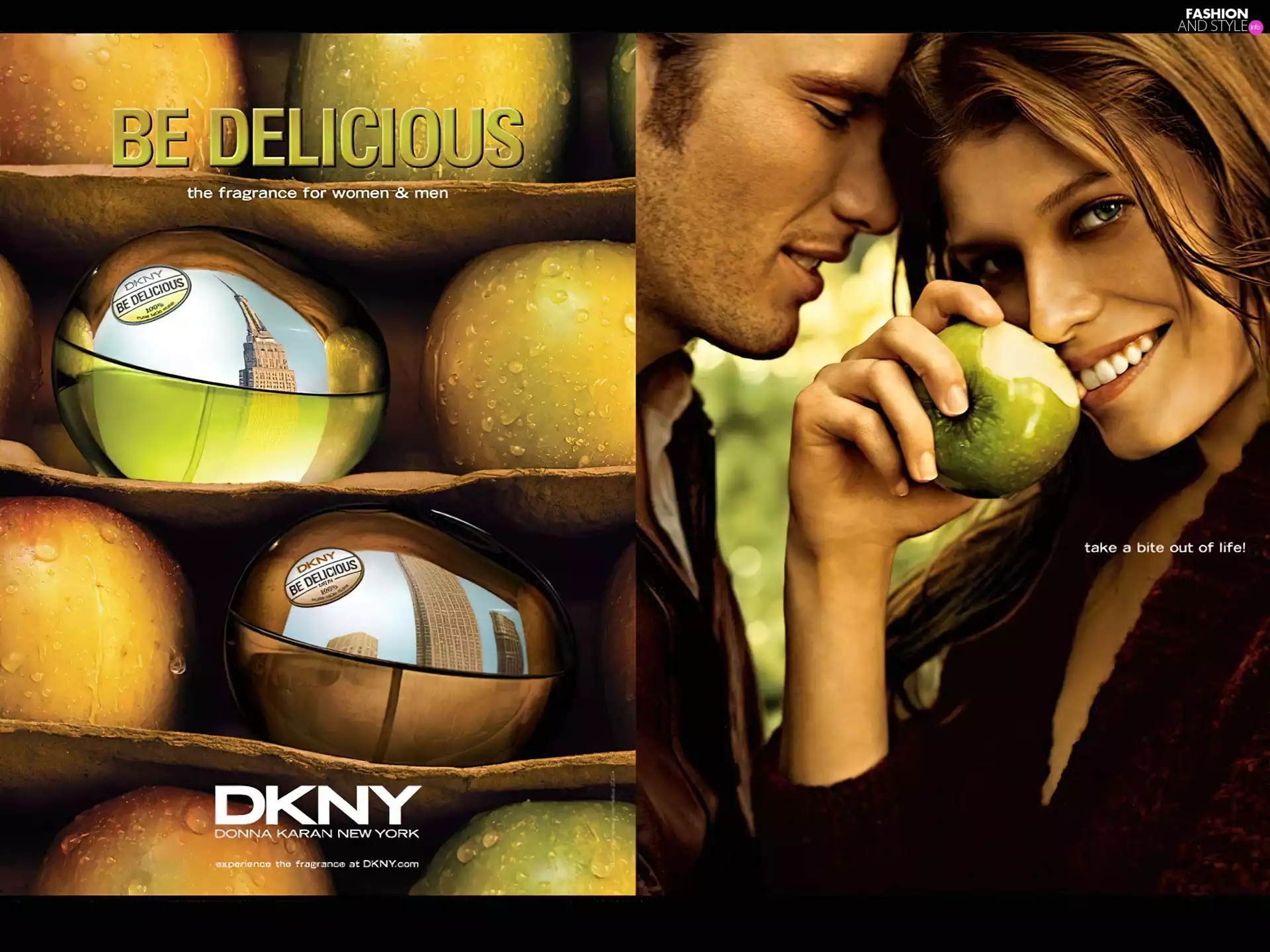 bowl, be, Apple, delicious, a man, perfume, Donna Karan, Women