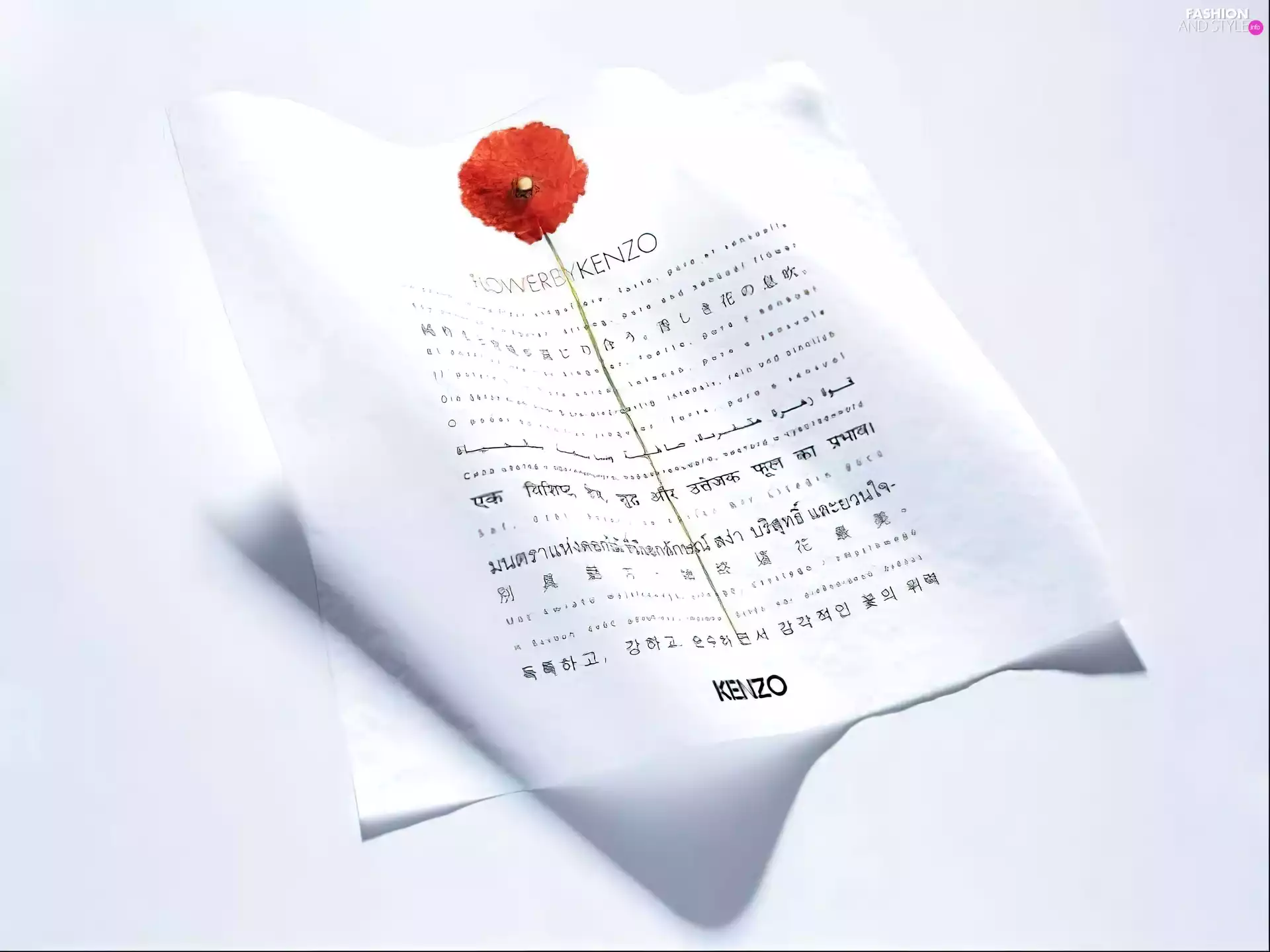 red weed, Kenzo, card