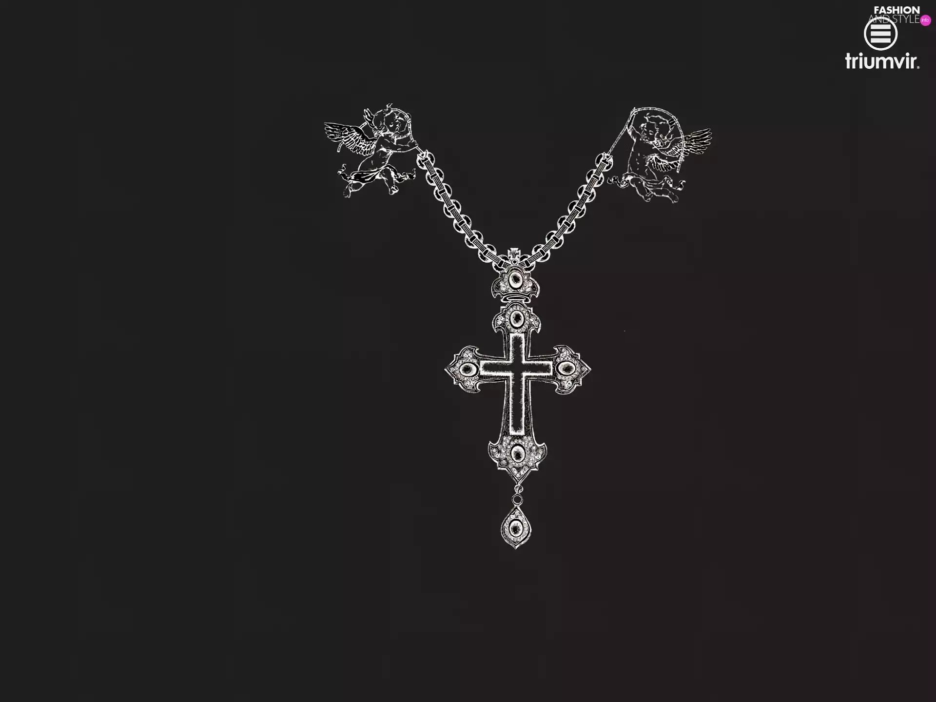 Triumvir, angels, model, Cross