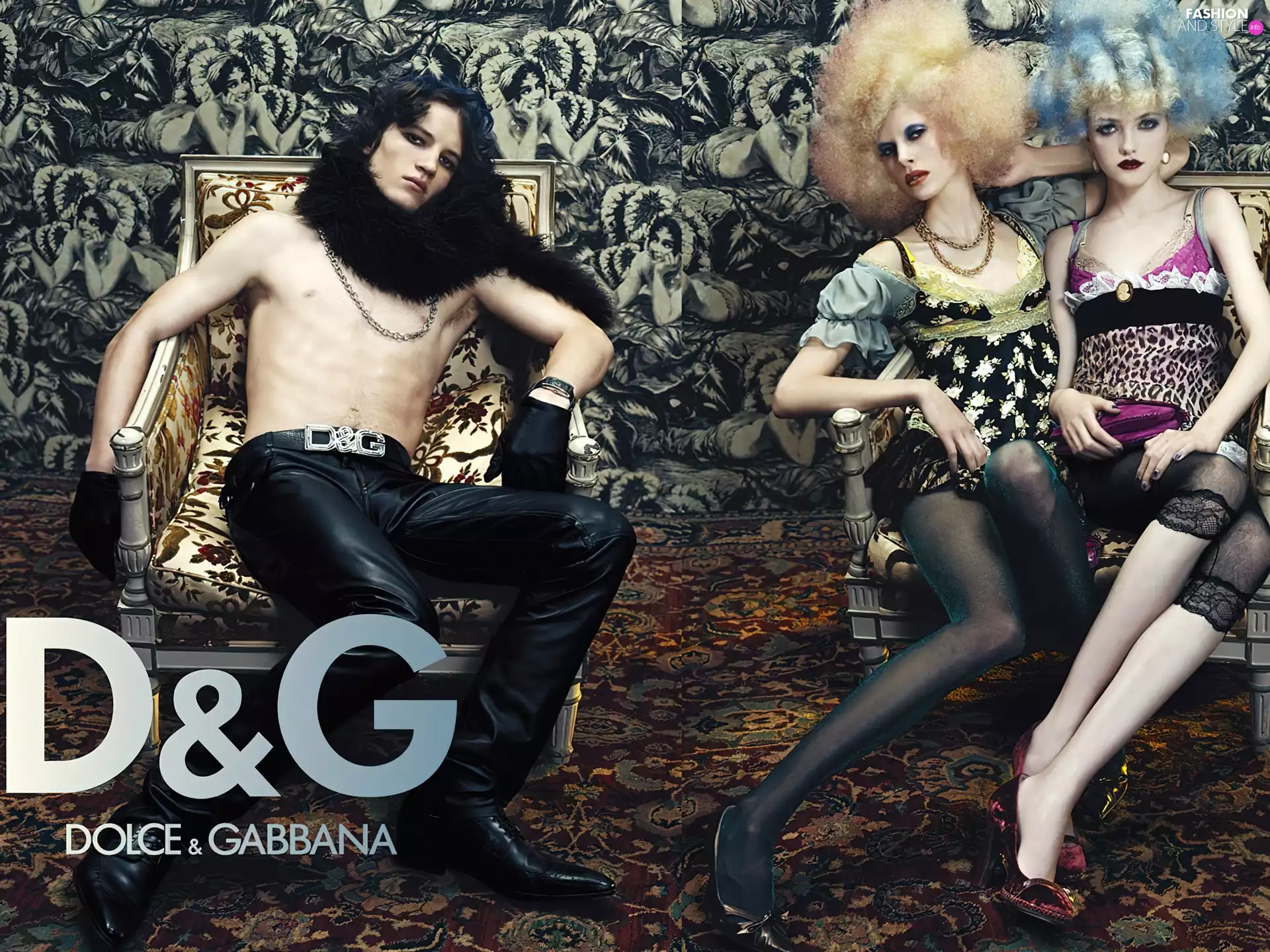 dresses, Dolce And Gabbana, trousers, leathers, a man, Womens