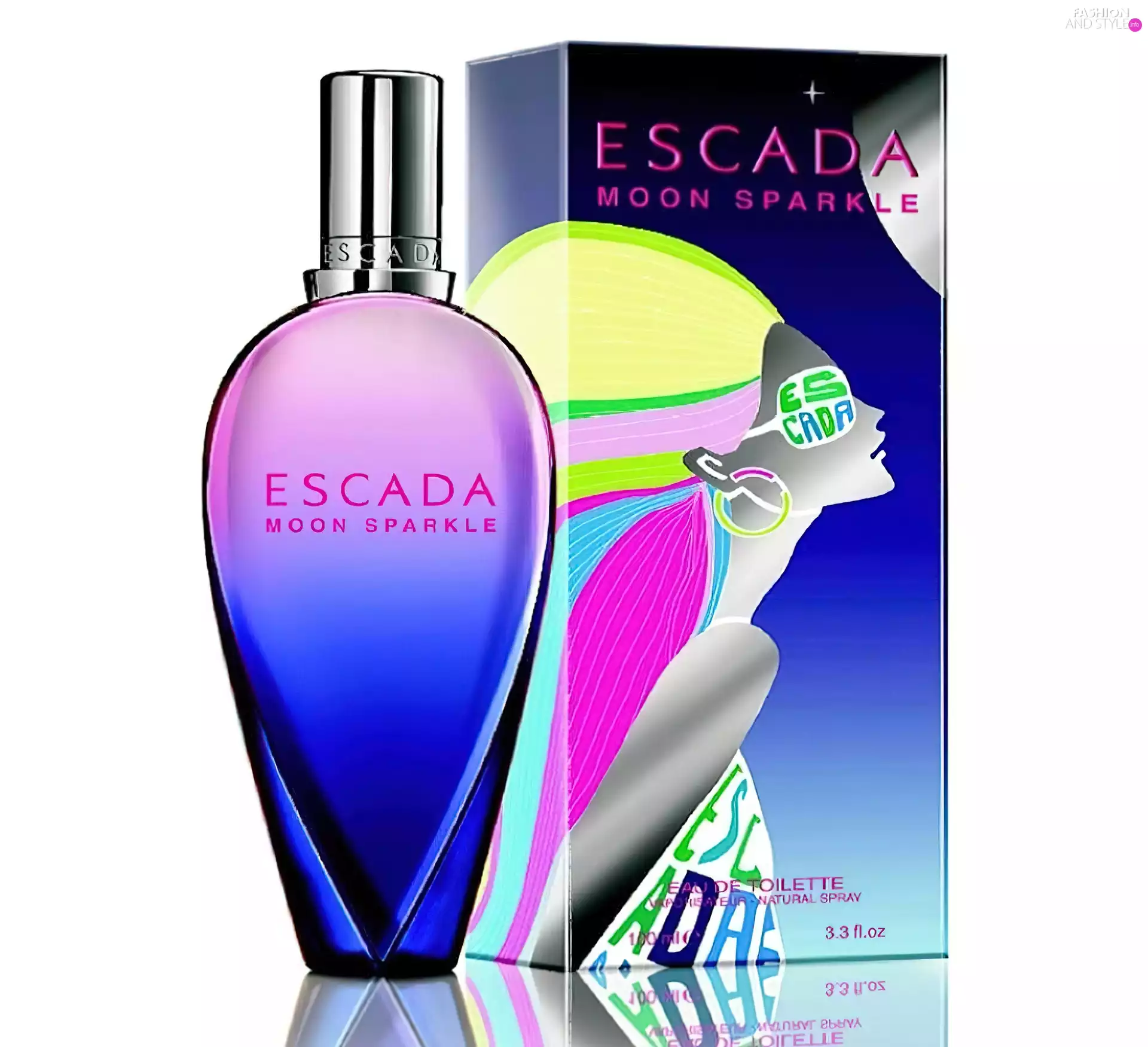 Sparkle, Escada, woman, moon, perfume