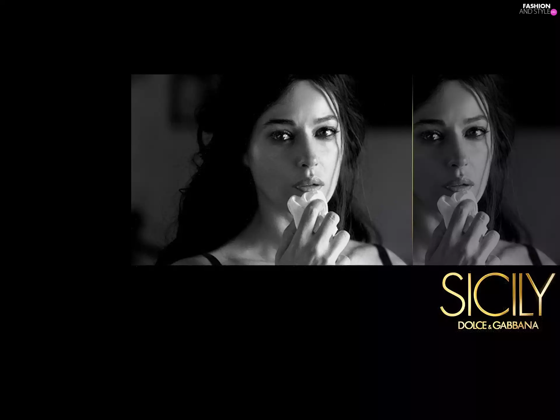 Dolce And Gabbana, face, handkerchief, Women