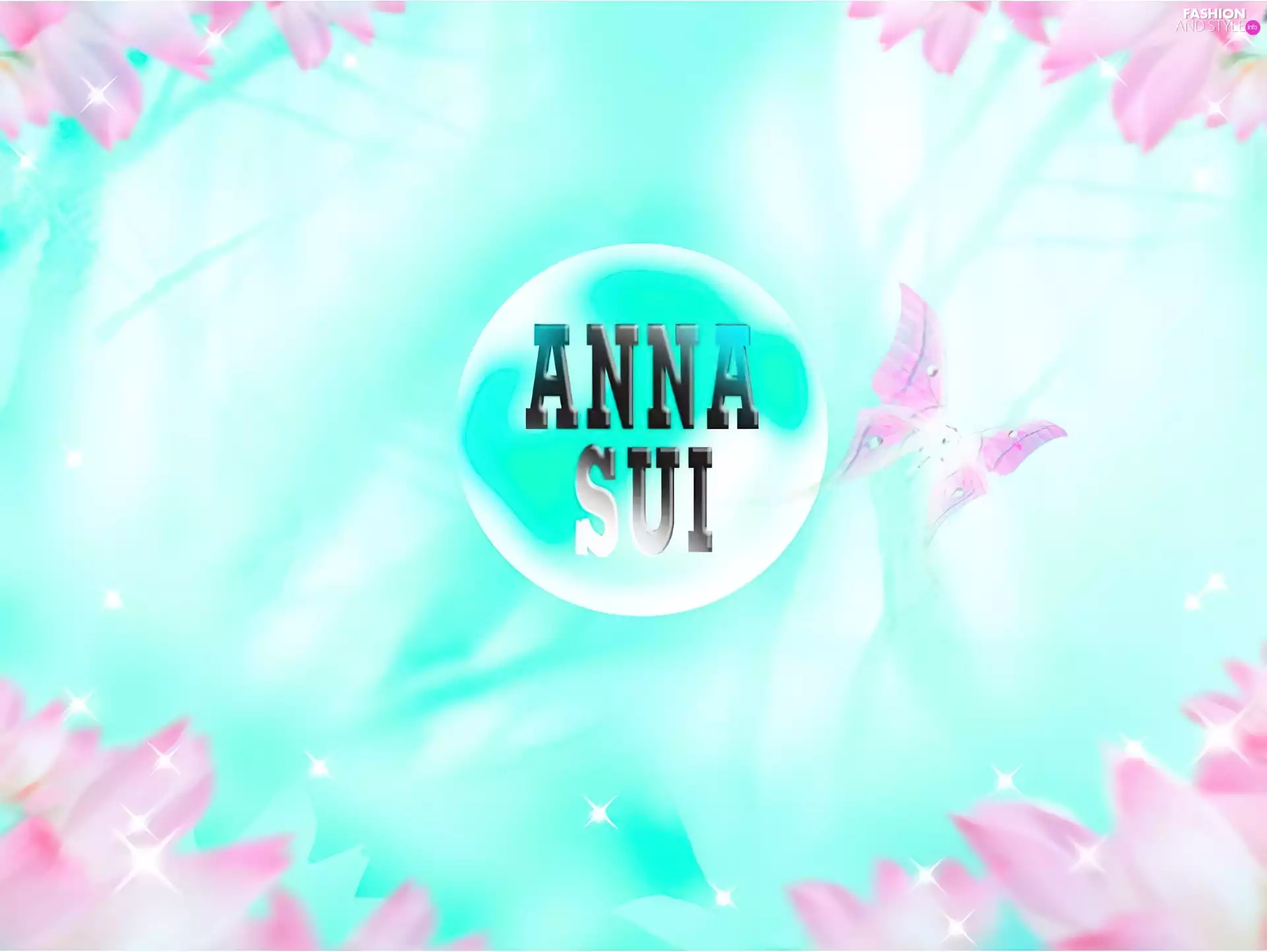 butterflies, Anna Sui, Flowers