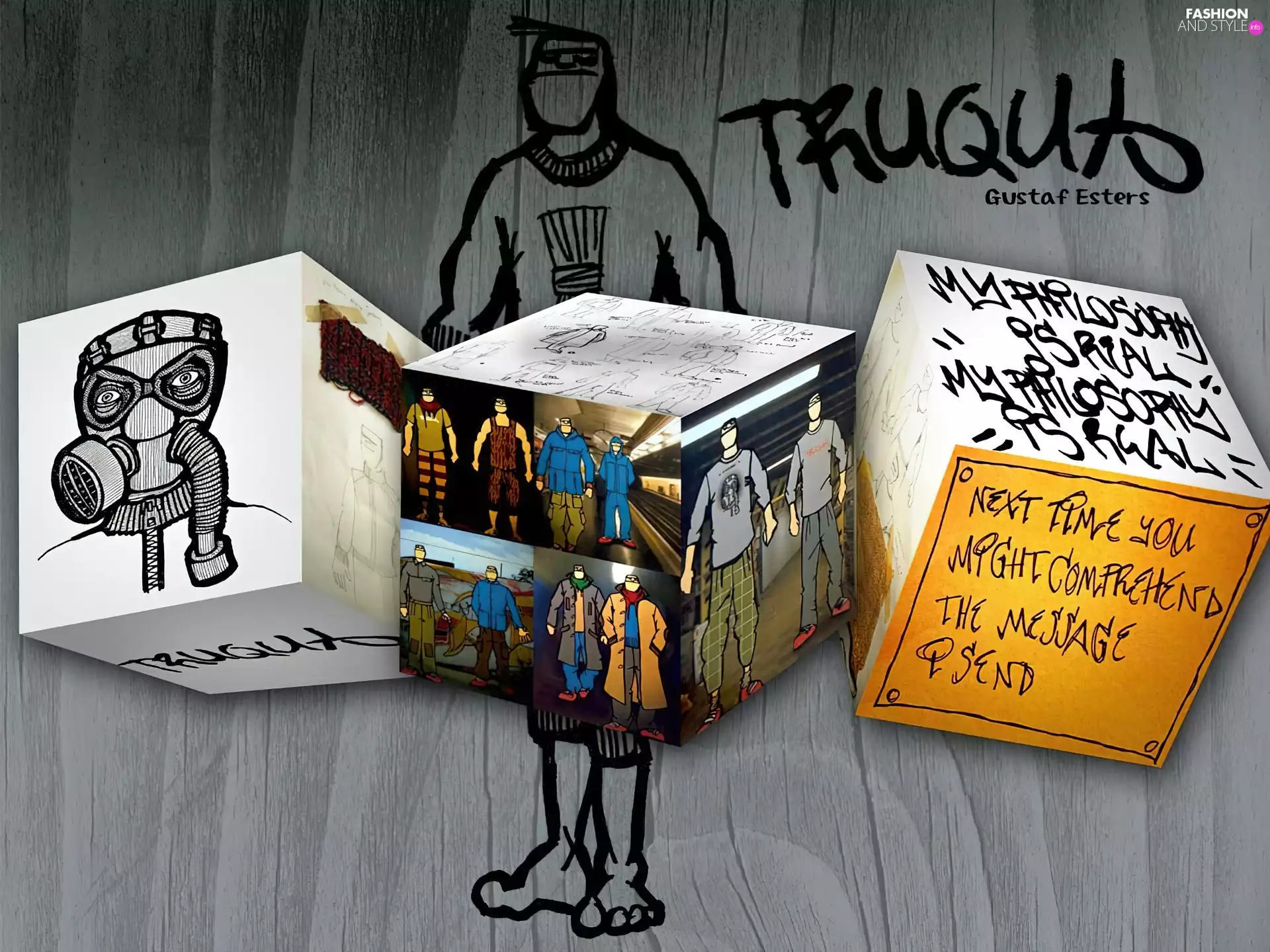 Drawing, Gustaf Esters, graphics