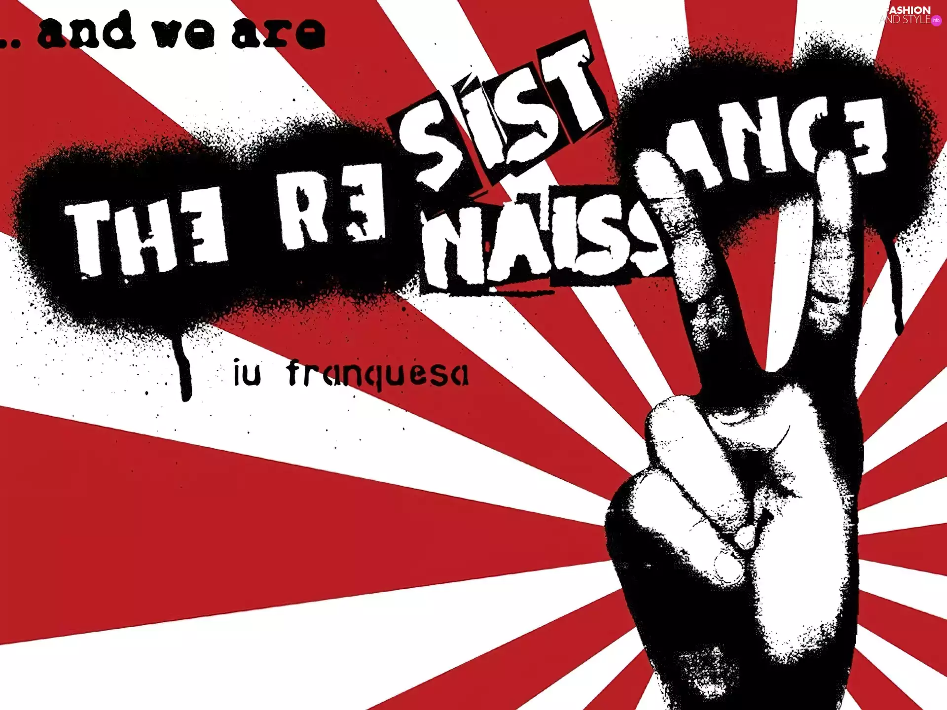 peace, Iu Franquesa, hand