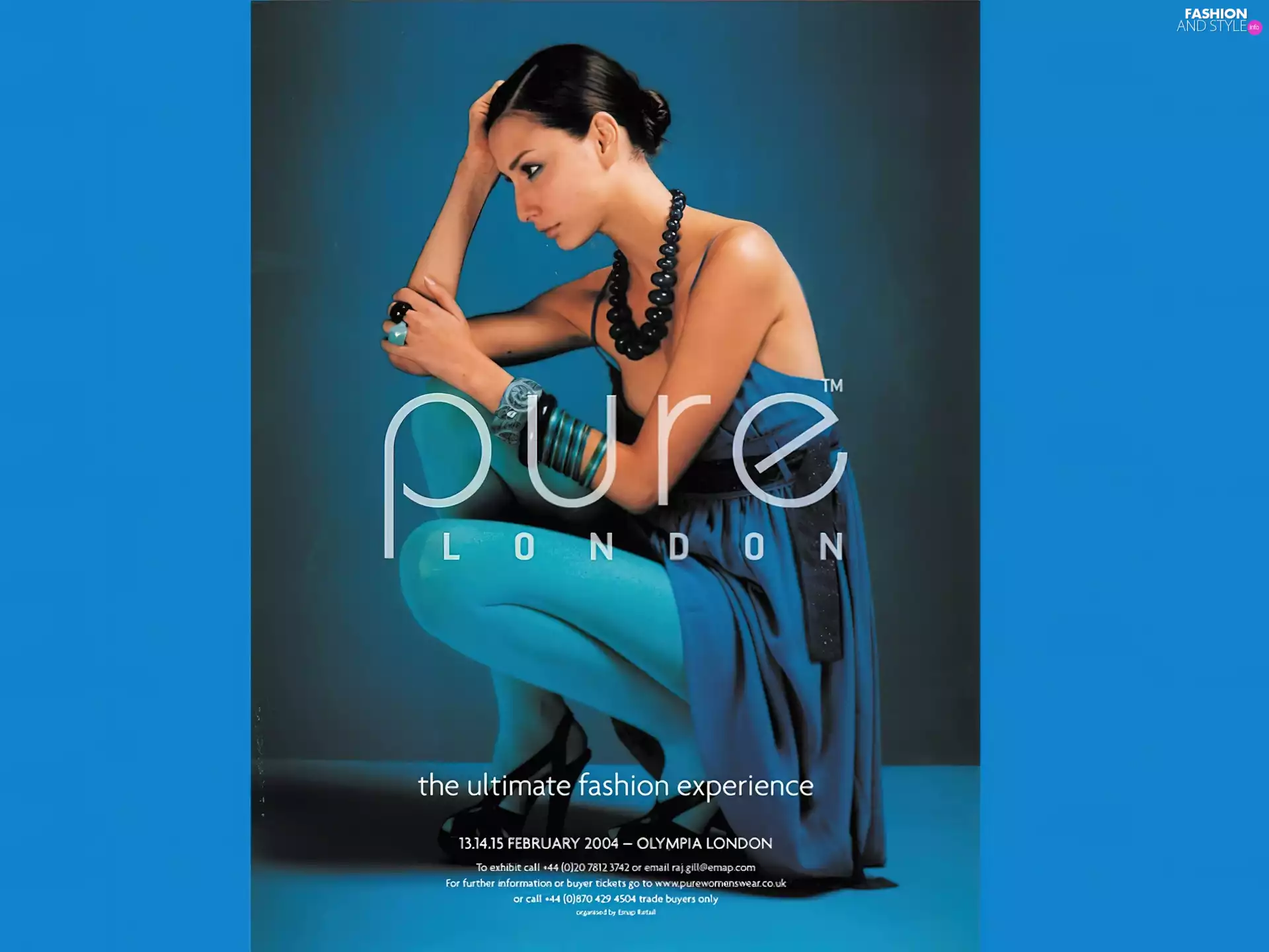 dress, jewellery, Women, Blue, Pure