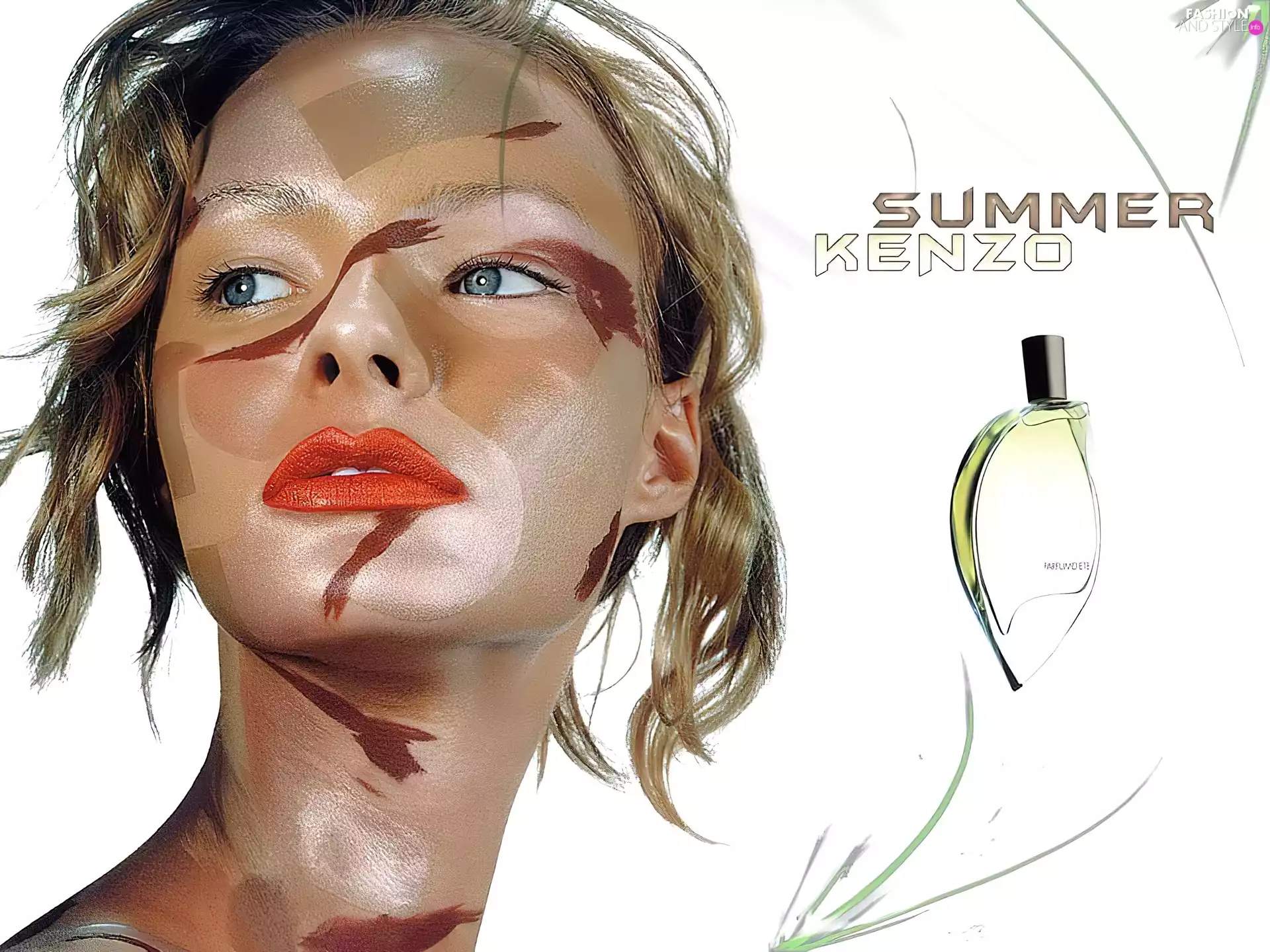 perfume, summer, bowl, Kenzo