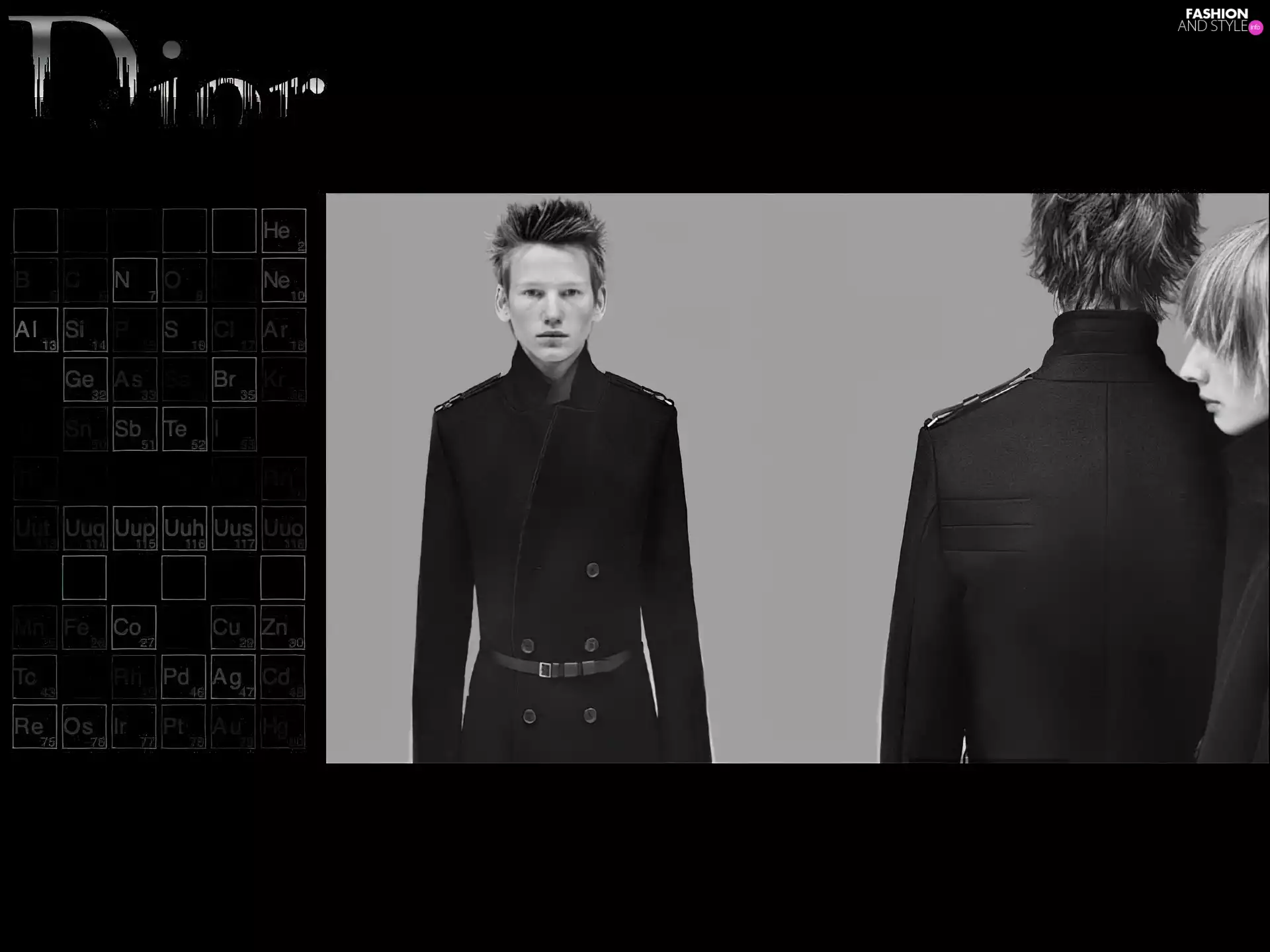 Cloak, Dior, a man