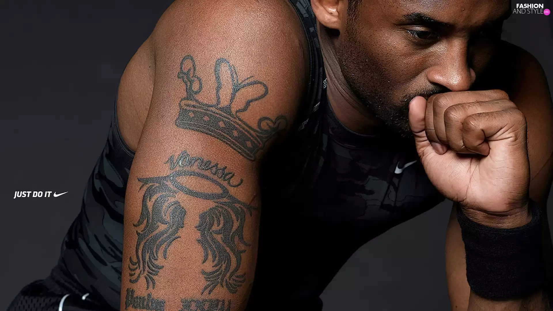 Nike, thoughtful, a man