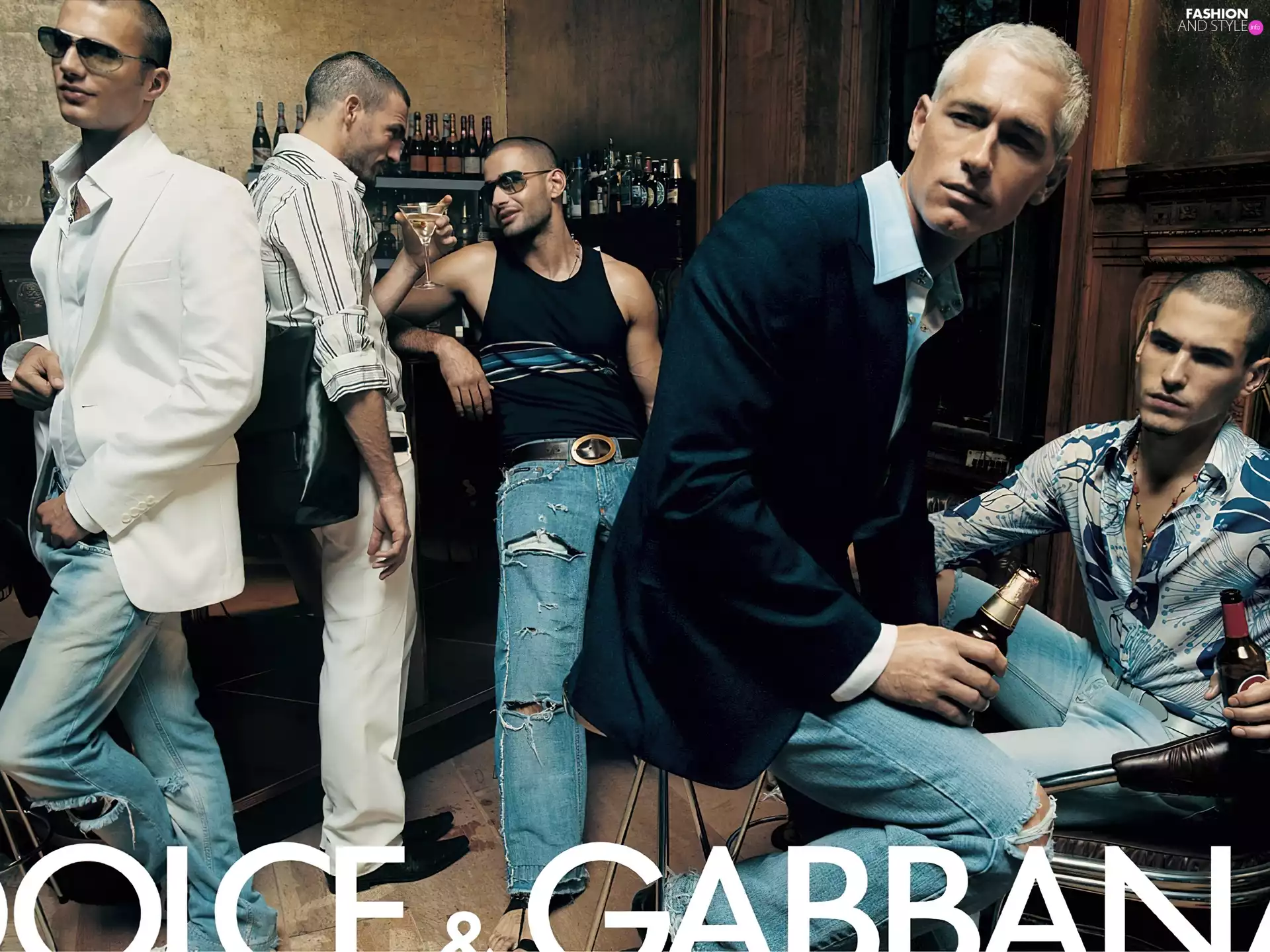Jeans, Dolce And Gabbana, Coat, Bar, trousers, men
