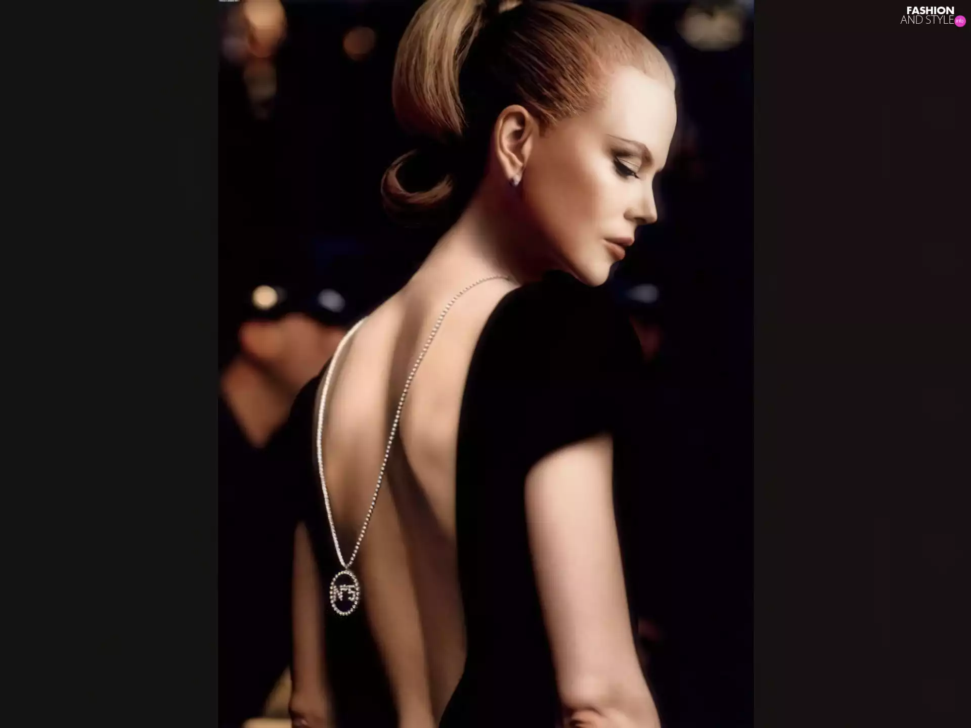 nicole, Chanel, dress, Necklace, kidman, Women