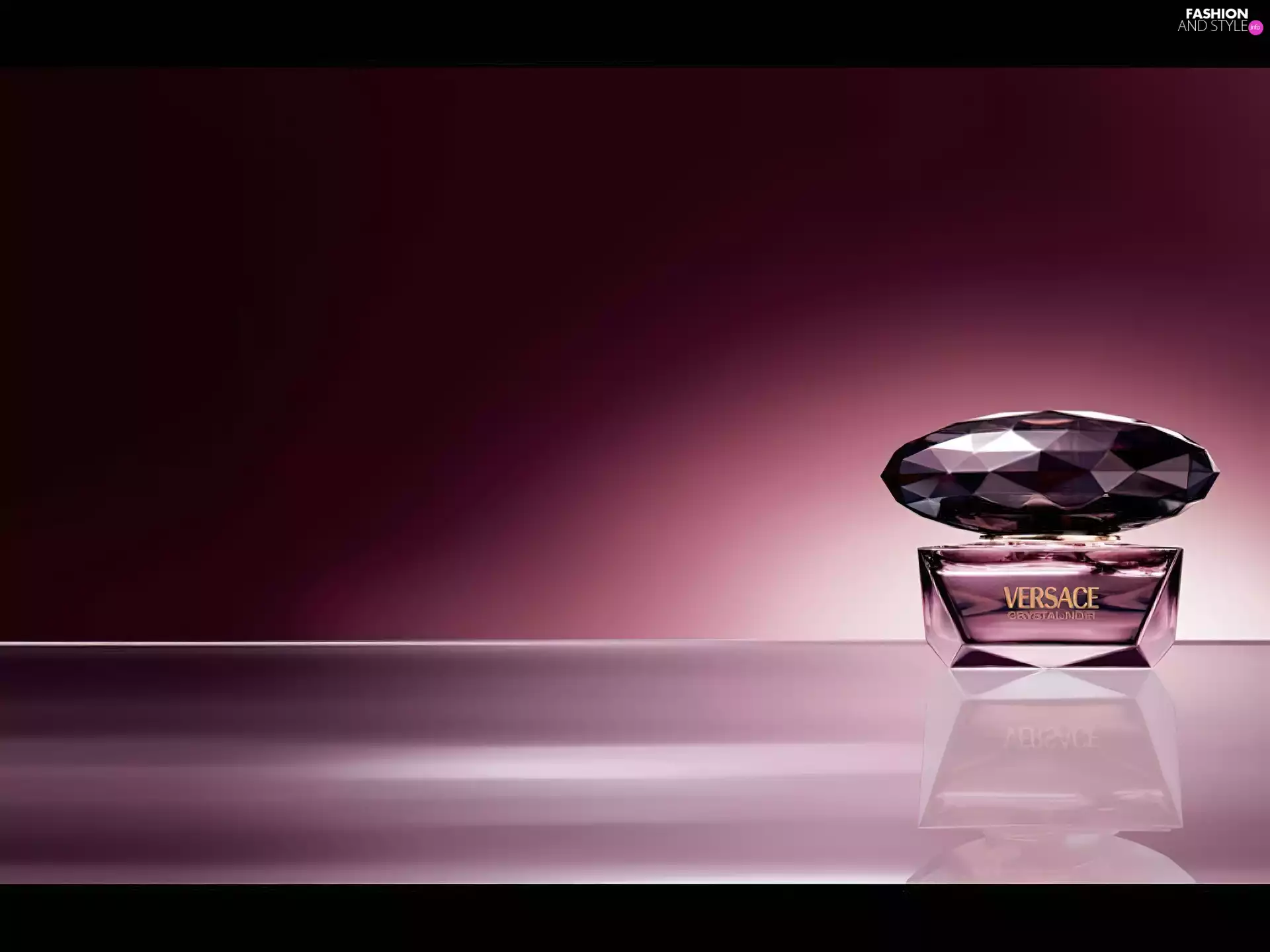perfume, Versace, crystal, Noir, purple, bowl