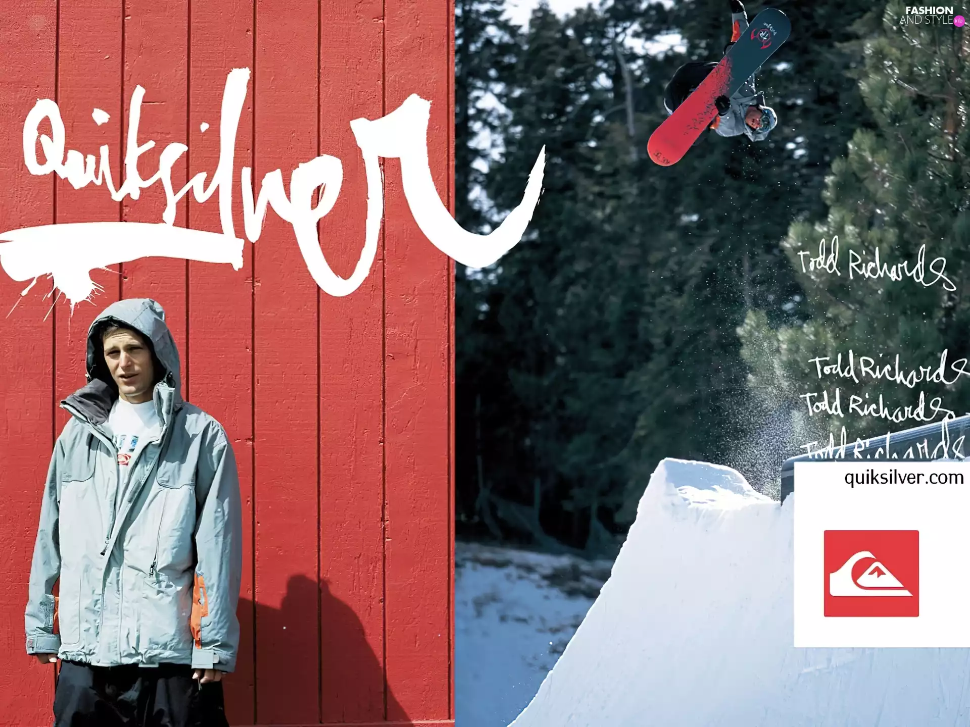 Quiksilver, snowboard, Jacked, a man