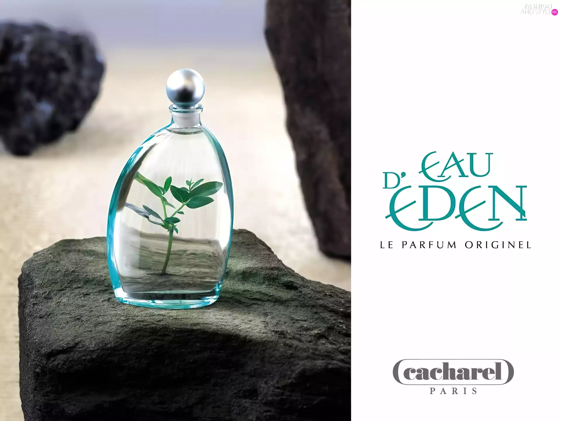 perfume, Stone, bowl, eden, Cacharel