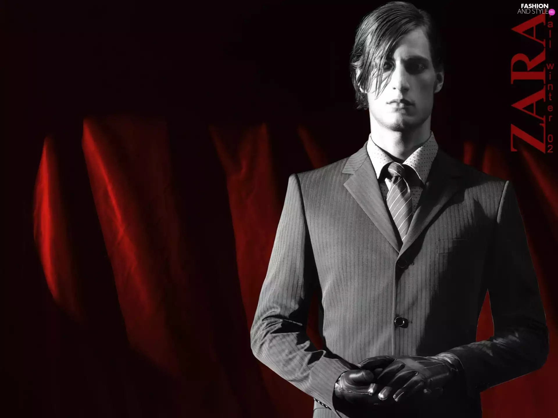 Zara, suite, glove, a man