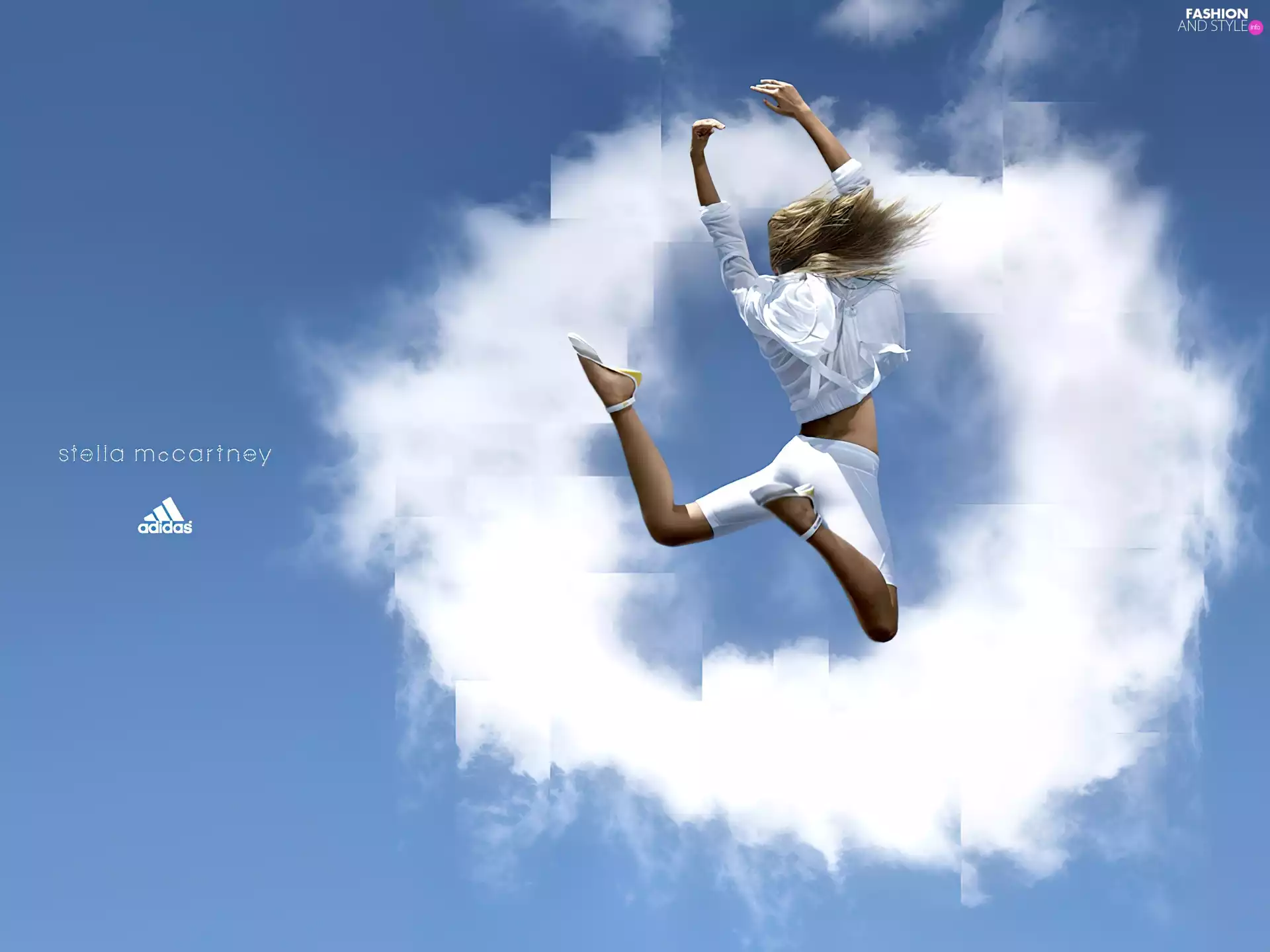 blouse, Women, smock, trousers, adidas, tunic, clouds