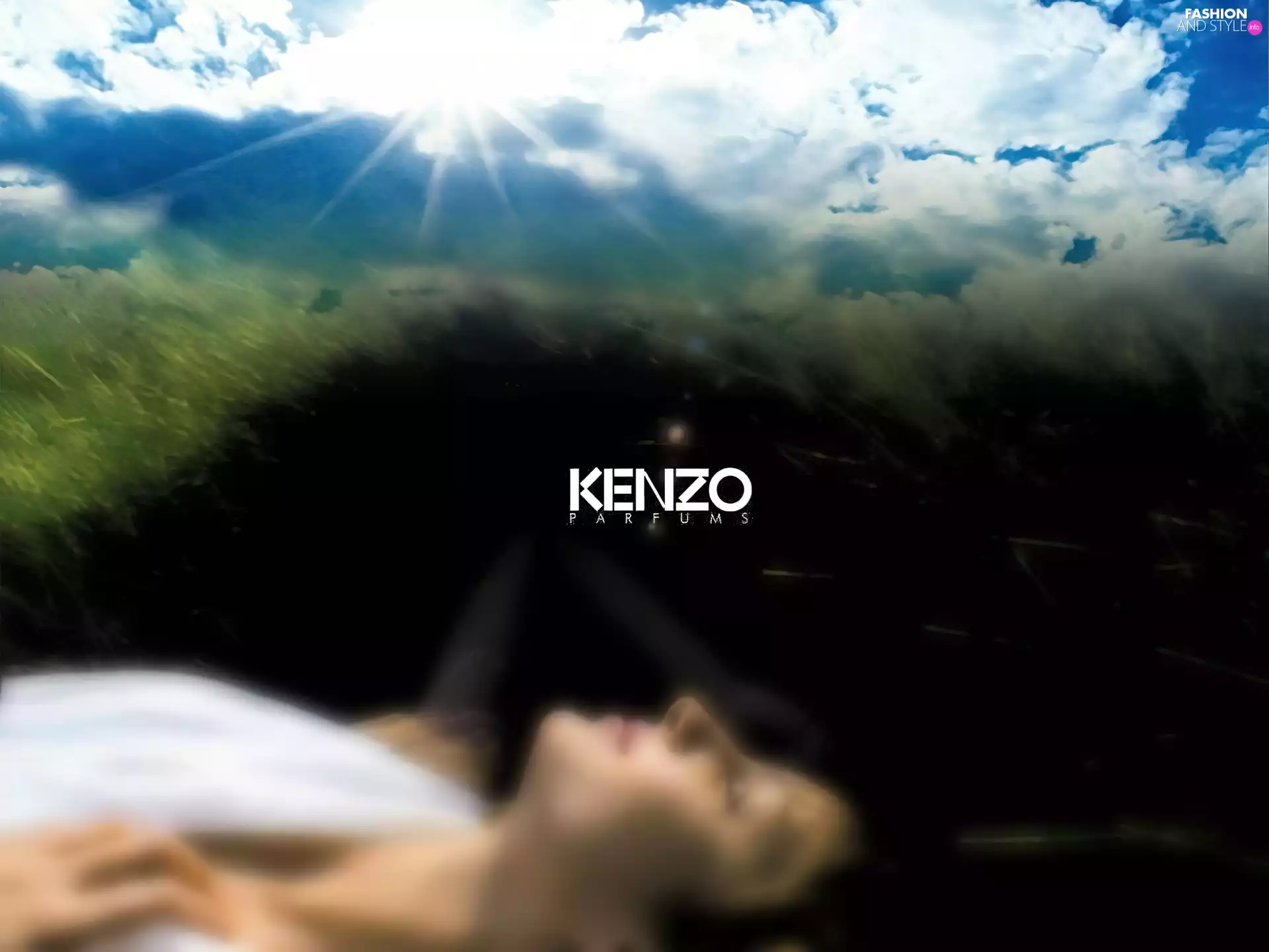 Kenzo, landscape, nature, Women