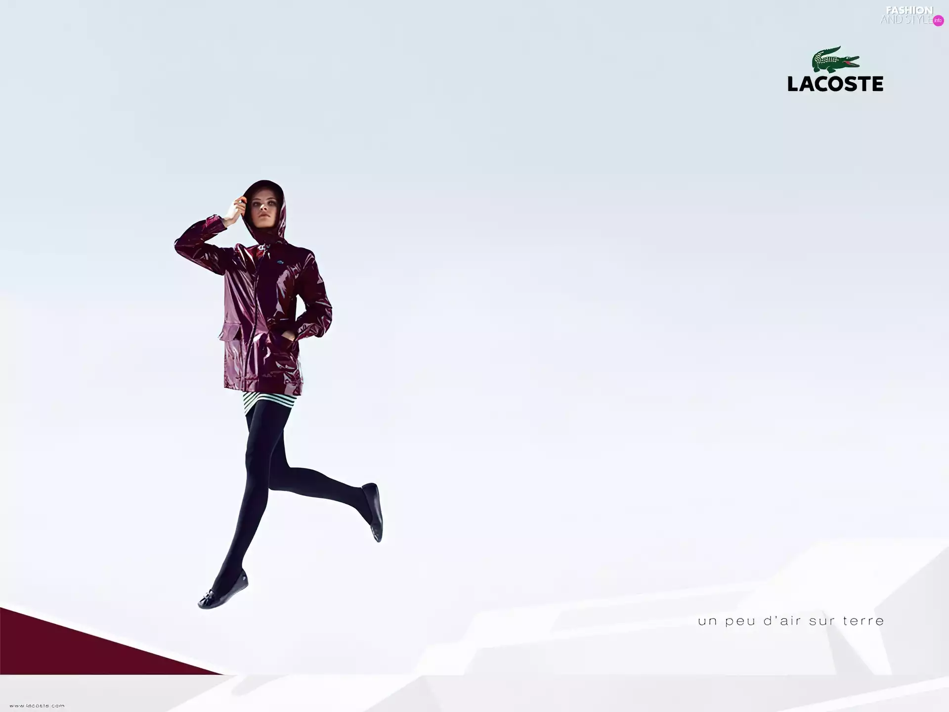 Lacoste, Jacked, rain, Women